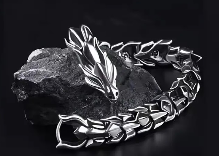 Bracelet Viking dragon